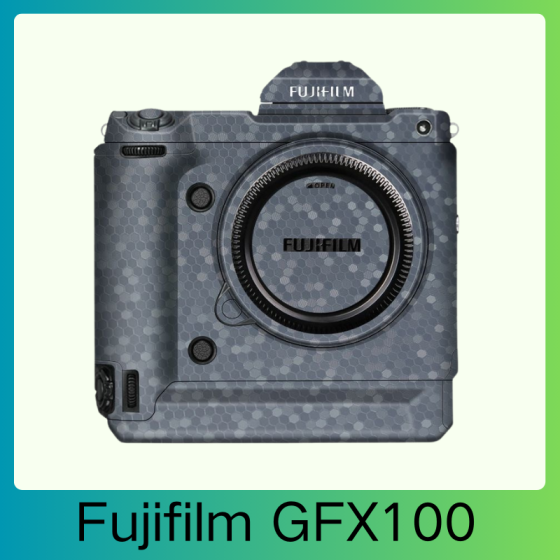 Corpo da Fujifilm GFX100  - Pele câmera, adesivo câmera - com alta resistência a arranhões, à prova d'água e com design elegante.